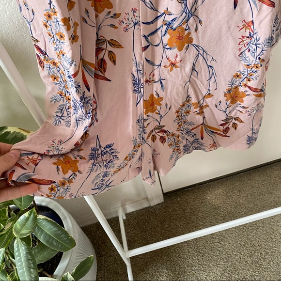 NEW✨Jessica Simpson • Soft Pink Floral Romper - Picture 5 of 8